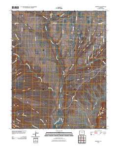 Redmesa 2010 topographic map thumbnail