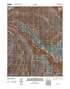 Redvale 2010 topographic map thumbnail