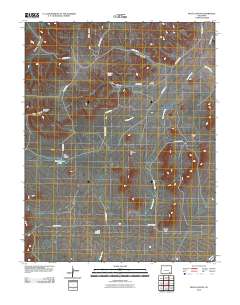 Rock Canyon 2010 topographic map thumbnail