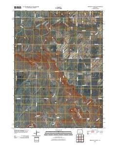 Kirchnavy Butte 2010 topographic map thumbnail