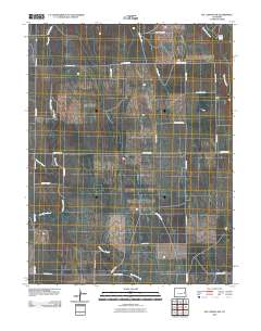 Kit Carson NW 2010 topographic map thumbnail