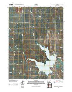 North Sterling Reservoir 2010 topographic map thumbnail