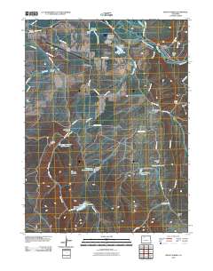 Mount Harris 2010 topographic map thumbnail