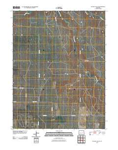 Stanley Gulch 2010 topographic map thumbnail