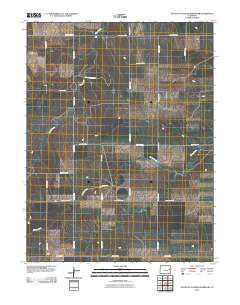 South of Flagler Reservoir 2010 topographic map thumbnail