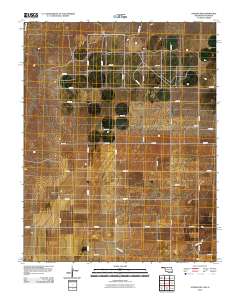 Sturgis NW 2010 topographic map thumbnail