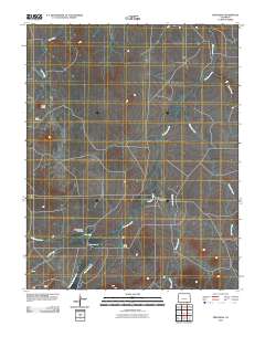 Trinchera 2010 topographic map thumbnail