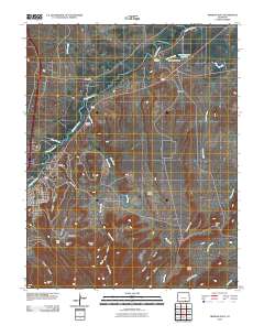 Trinidad East 2010 topographic map thumbnail