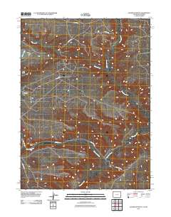 Sugarloaf Butte 2011 topographic map thumbnail