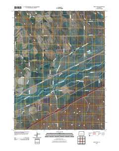 Proctor 2010 topographic map thumbnail