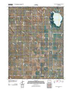Milton Reservoir 2010 topographic map thumbnail