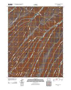 Yankee Gulch 2010 topographic map thumbnail