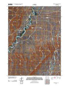Ninemile Hill 2010 topographic map thumbnail