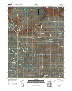 Peyton 2010 topographic map thumbnail