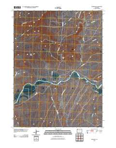 Sunbeam 2010 topographic map thumbnail