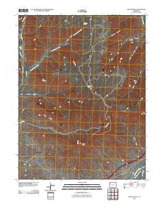 Red Pinnacle 2010 topographic map thumbnail