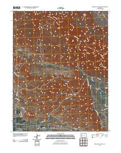 Red Rock Canyon 2011 topographic map thumbnail