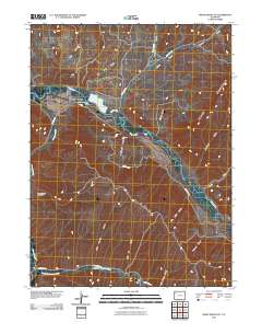 White River City 2010 topographic map thumbnail