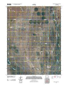 Moffat North 2010 topographic map thumbnail