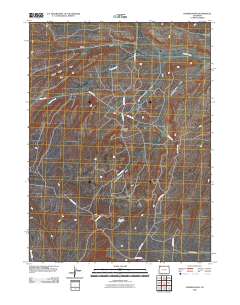 Powder Wash 2010 topographic map thumbnail