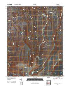 Powderhorn Lakes 2010 topographic map thumbnail