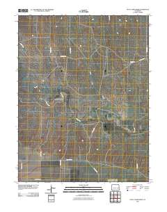 Stacy Lakes Draw 2010 topographic map thumbnail