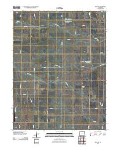 Rush NW 2010 topographic map thumbnail