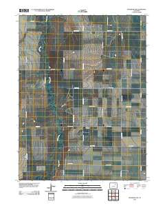 Woodrow NW 2010 topographic map thumbnail