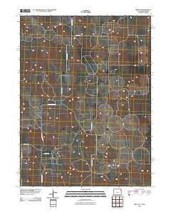 Wray NE 2010 topographic map thumbnail