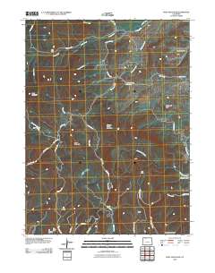 Wolf Mountain 2010 topographic map thumbnail