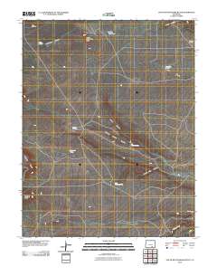 South Rattlesnake Butte 2010 topographic map thumbnail