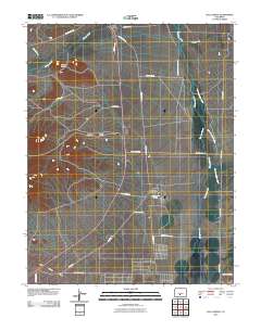 Villa Grove 2010 topographic map thumbnail
