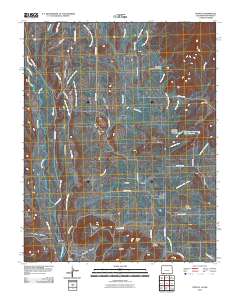 Tiffany 2010 topographic map thumbnail
