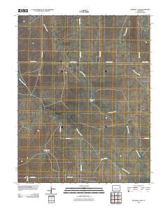 Windmill Lake 2010 topographic map thumbnail