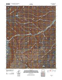 Tercio 2010 topographic map preview