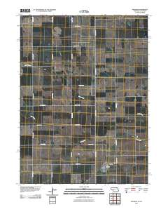 Venango 2010 topographic map preview