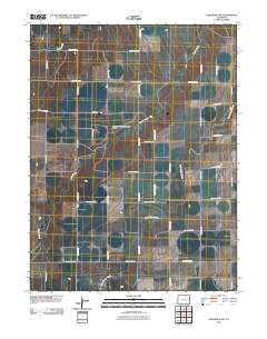 Kanorado NW 2010 topographic map preview