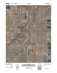 Durkee Creek NW 2010 topographic map preview