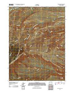 Four J Rim 2010 topographic map thumbnail
