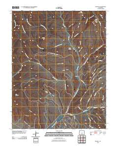Russell 2010 topographic map thumbnail