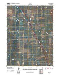 Agate 2010 topographic map thumbnail