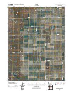 Antelope Creek SE 2010 topographic map thumbnail