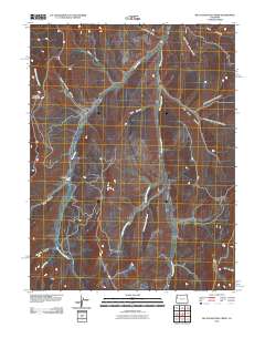Big Foundation Creek 2010 topographic map thumbnail