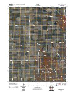 Fiddler Peak 2010 topographic map thumbnail