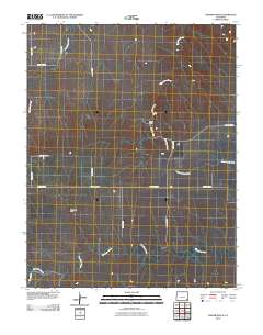 Hasser Ranch 2010 topographic map thumbnail