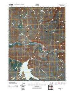 Parshall 2010 topographic map thumbnail