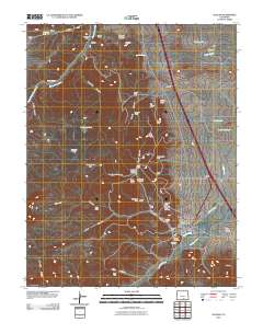 Aguilar 2010 topographic map thumbnail
