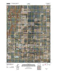 Akron 2010 topographic map thumbnail