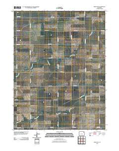Akron SW 2010 topographic map thumbnail
