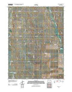Adena 2010 topographic map thumbnail